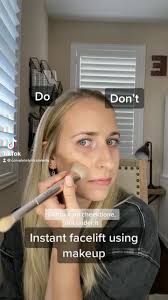 Here's how to achieve an instant facelift using makeup and a bit of  creativity! ✨