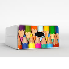 Robuste e resistenti, per ottimizzare gli spazi. Cassetto Portaoggetti Qbox Pratiko Store