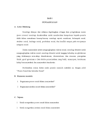 Proses/interaksi sosial disosiatif merupakan interaksi sosial yang membawa ke arah perpecahan. Proses Dan Interaksi Sosial