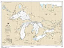 great lakes 14500 27 by noaa maps noaa nautical charts