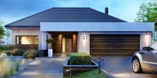 Fertighaus Bungalow Mit Garage Fertighaus Bungalow Haus Grundriss Haus Plane