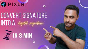 How To Convert Signature Into Digital Signature Fast Pixlr Tutorial Pixlr Tutorial 2022 Youtube