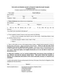 Maybe you would like to learn more about one of these? Iowa Attorney Complaint Fill Out And Sign Printable Pdf Template Signnow