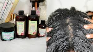 Your hair is light, manageable, and voluminous after one week: Just Natural African American Hair Kit Product Demo Review Prepoo Wash Natural Hair Youtube