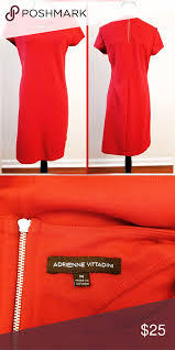 Adrienne Vittadini Red Dress Clothes Design Fashion Design Red Dress