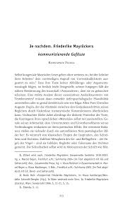 Die österreichische schriftstellerin friederike mayröcker ist tot. Https Www Degruyter Com Document Doi 10 14361 9783839406069 013 Pdf