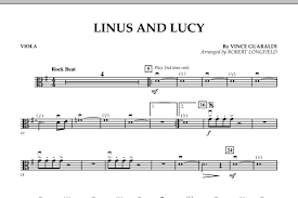 Linus And Lucy Viola Sheet Music To Download