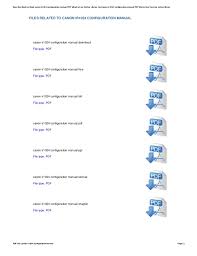 Here we provided you the drivers & canon software for windows, mac os x and linux users. Canon Ir1024 Configuration Manual