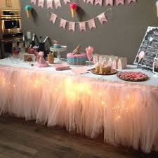 Tutu Table Skirt Custom Made Wedding Birthday Baby Shower Tutu Table Ballerina Party Ballerina Birthday Parties