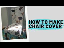 Sew 1/2″ seam around the cover. 17 Homemade Chair Cover Ideas You Can Diy Easily