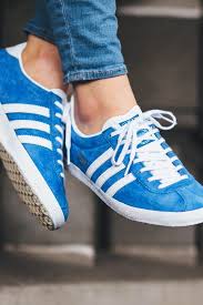 Light Blue Gold Gazelle Og Sport Shoes Women Trainers Girls Sneakers Fashion