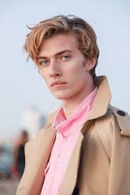 That's what it seems like. Lucky Blue Smith Character Inspiration Contemporary Hero Piercing Blue Eyes Blond Hair Billionair Dark Hair Blue Eyes Men Blonde Hair Blonde Hair Boy