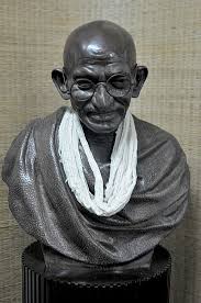 Mahatma Gandhi By John Hughes Mahatma Gandhi Sculpture Head Gandhi