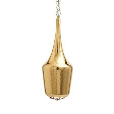 Brass bell shaped pendant lights. Round Fortress Brass Bell Pendant