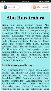 Dengan perasaan takut, ia melapor kepada nabi. Kumpulan Kisah Sahabat Rasulullah For Android Apk Download