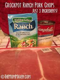 Crockpot Ranch Pork Chops Recipe The Mom Maven Recipe Pork Chop Recipes Crockpot Ranch Pork Chops Crock Pot Recipes