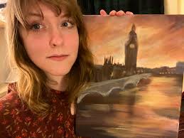 Me and my city painting!