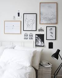 Interiordesign Wall Art Gallery In A Bedroom Decor Photography Via Millergrey Gallery Wall Bedroom Wall Decor Bedroom Bedroom Wall