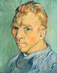 Self Portrait: Van Gogh Without Beard by Vincent Van Gogh (32 x 40)