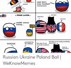 Using actual events from history, players must plan out their strategies in order to obtain world dominance. Russian Ukraine Poland Ball Weknowmemes Ukraine Meme On Me Me