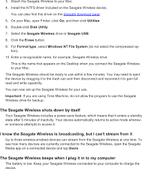 You could use seagate external drive backup software. 001ayba5 Wireless Mobile Storage Device User Manual Wireless Plus Seagate Technology