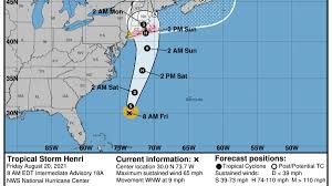 Daniella medina is a digital producer for the usa today network. Hurricane Tracker Tropical Storm Watch Issued For Henri In New York