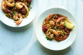 Summer Shrimp Scampi With Tomatoes And Corn Recipe Recipe Nyt Cooking Corn Recipes Seafood Recipes
