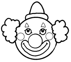 Alors qu'il conduisait sur la route, un gros cochon a ri en voyant sa voiture (en forme de chaussure) et un ver a également ri. Caras De Palhacos Para Colorir Pesquisa Google Coloriage Clown Visages De Clown Coloriage