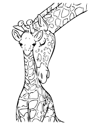 A stunning collection of giraffe coloring patterns: Free Printable Giraffe Coloring Pages For Kids