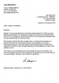 Exemple De Lettre De Motivation Pour Un Stage De Seconde Bac Pro Template Exemple De Lettre
