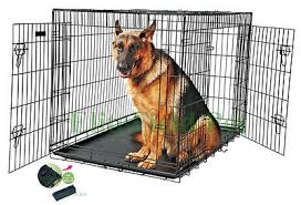 Elitefield 2 Door Folding Dog Crate W Rubber Feet Cage