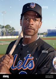 Circa 1999: Rickey Henderson of the New York Mets. (Icon Sportswire via AP  Images Stock Photo