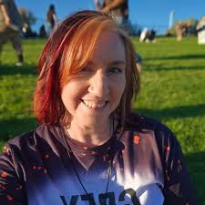 Misty loves going fishing 🎣, not overly interested in the fish though