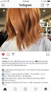 чем покрасить волосы в зеленый цвет на один день Perfect Copper Formula Copper Hair Color Redken Long Hair Styles