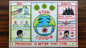 Coronavirus awareness poster drawing | how to draw easy poster of corona covid 19 prevention.hi all, since coronavirus become a pandemic around the world, i. Easy Drawing Of Coronavirus Awareness Precautions Safety Poster Easy Drawing Covid19 Poster Youtube