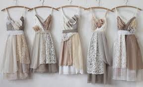 Eco Friendly Custom Recycled Materials Lace And Neutrals Bridesmaids Dresses In Creams Ta Tan Bridesmaid Dresses Tan Bridesmaids Blush Pink Bridesmaid Dresses