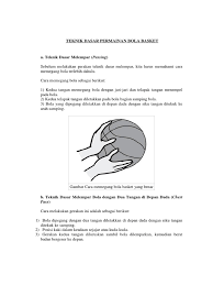 Mengawal lawan (marking), dan merebut bola memulai permainan. Teknik Dasar Permainan Bola Basket Pdf