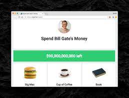 William henry gates iii is an american business magnate, software developer, investor, author, and philanthropist. Spend Bill Gates Money Find Out What And All You Can Buy With Bill S Money Product Hunt