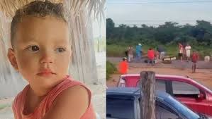 Familiares protestam após desaparecimento de criança no ...