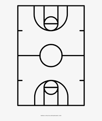 Los usuarios de dispositivos táctiles pueden moverse por la pantalla. Basketball Court Coloring Cancha De Baloncesto Para Dibujar 1000x1000 Png Download Pngkit