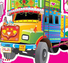 Truck Art India Google Search Truck Art Quirky Art Kitsch Art