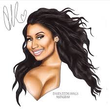 Nicki Minaj Digital Drawing Https Instagram Com Davidleedrawings Hl En Nickiminaj Celebrity Artwork Nicki Minaj Cartoon Nicki Minaj Photos