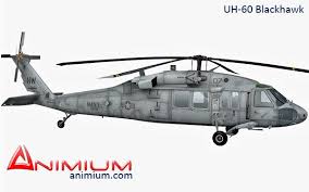 Uh 60 Black Hawk 3d Model Black Hawk Model Black