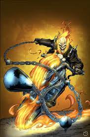 Johnny blaze (aka ghost rider). Ghost Rider By Marcbourcier On Deviantart Ghost Rider Johnny Blaze Ghost Rider Marvel Ghost Rider