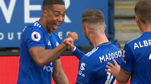 We were keen to make it a celebration. Leicester City S Youri Tielemans Scores Header V Arsenal Nbc Sports