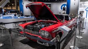 56,576 results for mopar plymouth. 1958 Plymouth Fury Christine Sema Build Gets 1 000 Hp Hellephant Engine