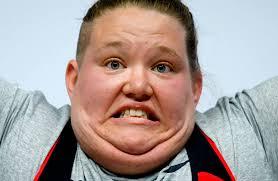 Pan Am weight lifters show their game faces