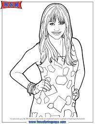 Why not write your child's name, colour and frame? Miley Cyrus Coloring Pages Printable Coloring Home