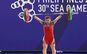 Vietnamese weightlifter bản mẫu:shortdesc:vietnamese weightlifter. Hoang Thá»‹ Duyen Ä'Æ°á»£c Lá»±a Chá»n Tham Dá»± Olympic Tokyo Vtv Vn