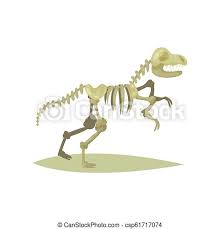 Toy dinosaurs for children dinosaur battles t rex fighting dinosaurs battle fighting dinosaurs , cartoons movies animated 2017 & 2018. Flat Vector Icon Of Dinosaur Skeleton Tyrannosaurus Rex Bones Of Prehistoric Reptile Fossil Exhibit Ancient Museum Object Canstock